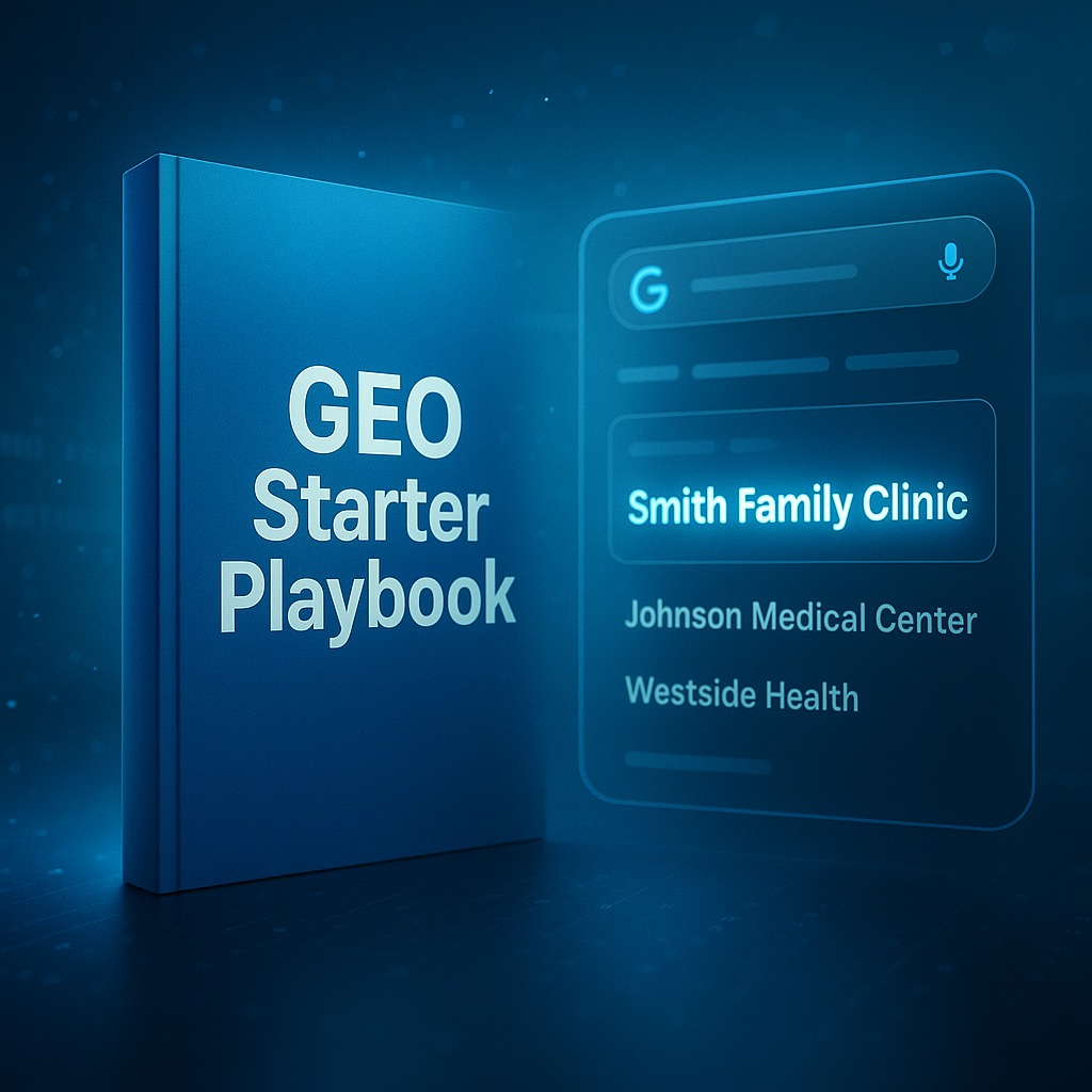 GEO Starter Playbook Cover